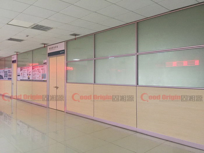 固湘源隔墙案例-株洲市二医院-系统组合隔墙 固湘源隔墙案例-株洲市二医院-系统组合隔墙