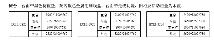 固湘源办公家具-实木系列-奇卡马班台